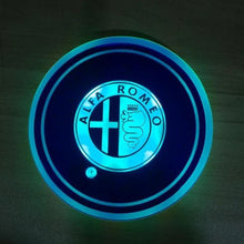 Load image into Gallery viewer, LED Logo Car Coasters