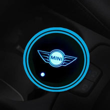 Load image into Gallery viewer, LED Logo Car Coasters