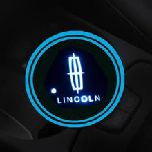 Load image into Gallery viewer, LED Logo Car Coasters