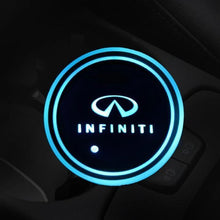 Load image into Gallery viewer, LED Logo Car Coasters