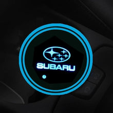 Load image into Gallery viewer, LED Logo Car Coasters
