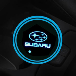 LED Logo Car Coasters