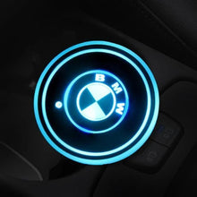 Load image into Gallery viewer, LED Logo Car Coasters