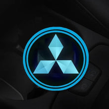 Load image into Gallery viewer, LED Logo Car Coasters