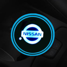 Load image into Gallery viewer, LED Logo Car Coasters