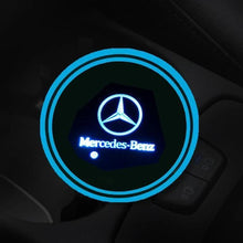 Load image into Gallery viewer, LED Logo Car Coasters
