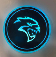Load image into Gallery viewer, LED Logo Car Coasters