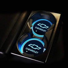Load image into Gallery viewer, LED Logo Car Coasters