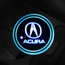 Load image into Gallery viewer, LED Logo Car Coasters