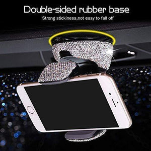 Rhinestones Phone Holder