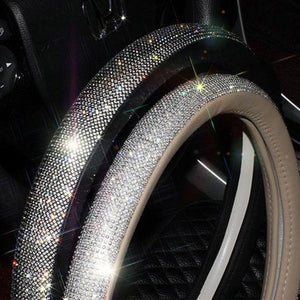 Crystal Steering Wheel Cover