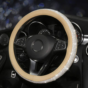 Crystal Steering Wheel Cover