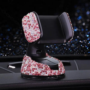 Rhinestones Phone Holder