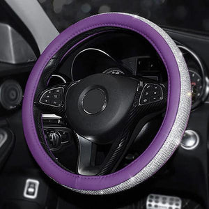 Crystal Steering Wheel Cover