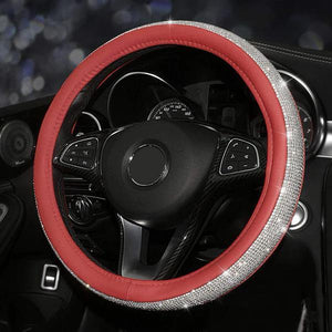 Crystal Steering Wheel Cover