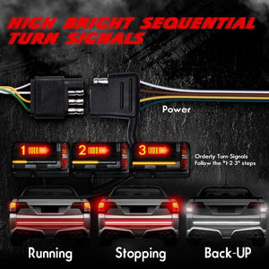 LED Tailgate Light Bar