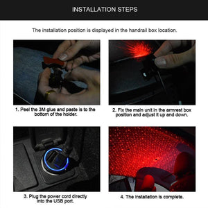 Starry Sky Car Light