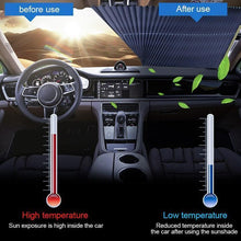 Load image into Gallery viewer, Retractable Car Sunshade