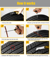 Load image into Gallery viewer, Tire Puncture Repair Kit