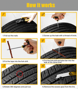 Tire Puncture Repair Kit