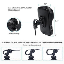 Load image into Gallery viewer, Waterproof Bike Smartphone Holder