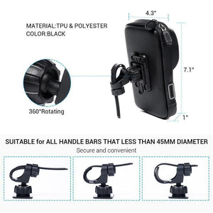 Waterproof Bike Smartphone Holder