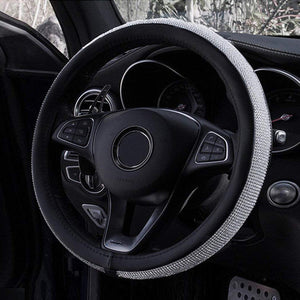 Crystal Steering Wheel Cover